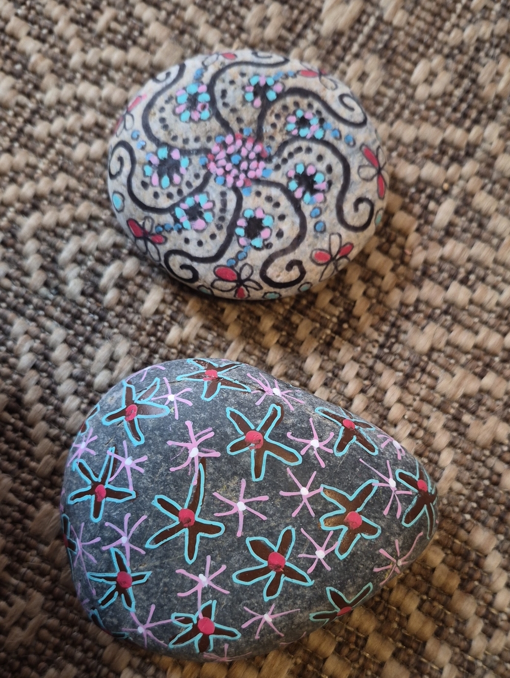 2 Painted Rock